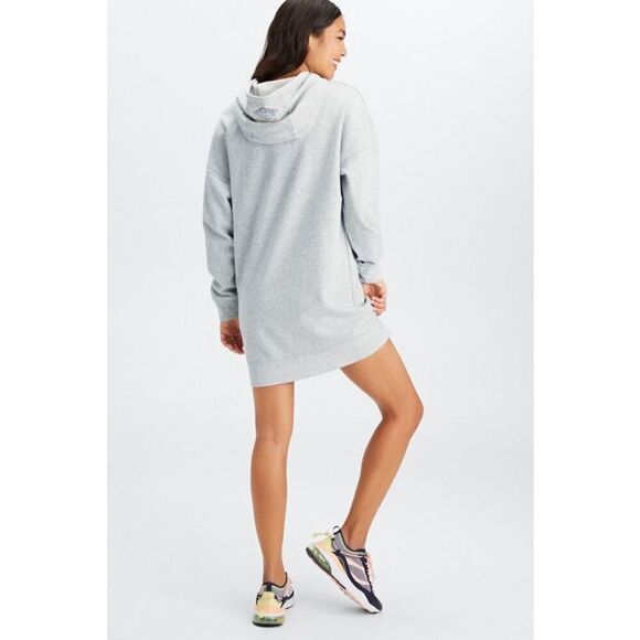 Fabletics Manon Sweatshirt Grey Dress NWT - Picture 2 of 7